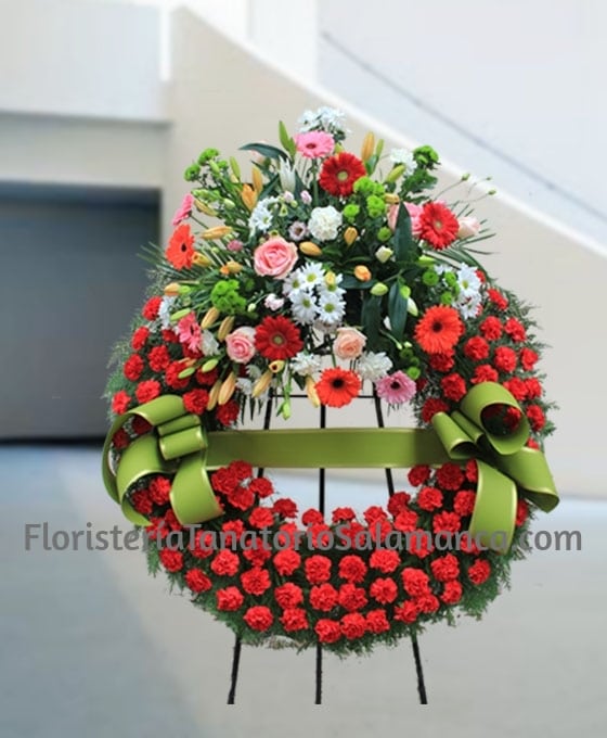 Cinta funeraria difuntos Corona Tanatorio Salamanca